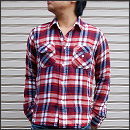 pure blue japan�i�s���A�u���[�W���p���j �_�u���K�[�[���[�N�V���c �`�F�b�N�~�{�[�_�[ ���b�h ���� �����Y�E���f�B�[�X [2153-RD]