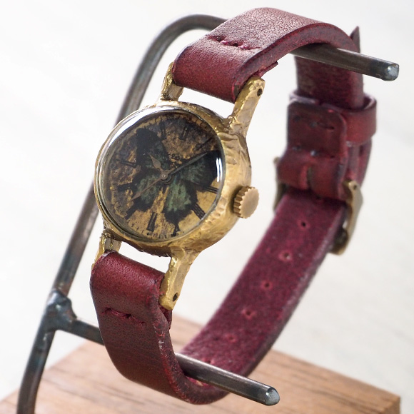 Gothic Laboratory 手作り腕時計 オオルリアゲハの腕時計 SSサイズ [GL-CW-bb-SS]