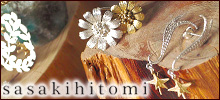 sasakihitomi �|�A�N�Z�T���[��ƁE���X�؂ЂƂ� ����A�N�Z�T���[�E�s�A�X�E�l�b�N���X�E�����O 