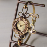 ipsilon（イプシロン） 時計作家 ヤマダヨウコ 手作り腕時計 fiore（フィオーレ） レディース [fiore-G] 