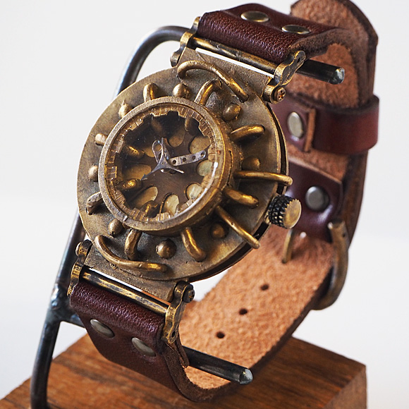 KS（ケーエス） JHA・日本手作り腕時計協会代表 篠原康治 手作り腕時計 スチームパンク “LINKAGE -リンケージ-” [KS-SP-LIN]