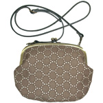 poussette�i�v�Z�b�g�j ���܂����o�b�O6.8���gCircle lace Mocha brown �|�T�[�N�����[�X�@���J�u���E���|�h [g68110005] 