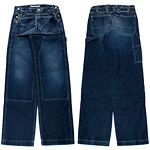 pure blue japan�i�s���A�u���[�W���p���j 10.5�I���X �����Z�F�f�j�� �G�v�����t���y�C���^�[�p���c ���[�Y�h���H �����Y�E���f�B�[�X [1038-used]